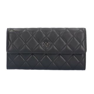 シャネル(CHANEL)のシャネル マトラッセ 長財布 ラムスキン A50096 レディース CHANEL  中古(財布)