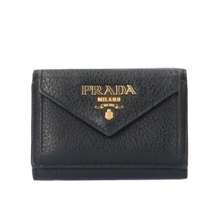 プラダ(PRADA)のプラダ 三つ折り財布 レザー 1MH021 レディース PRADA  中古(財布)