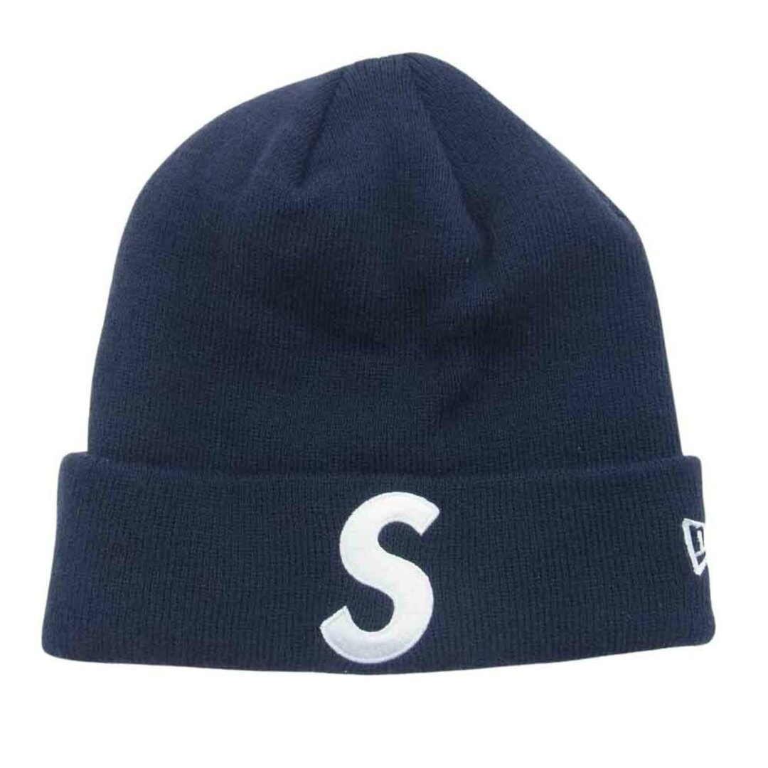 Supreme(シュプリーム)のSupreme シュプリーム ニットキャップ 23AW × New Era ニューエラ S Logo Beanie Sロゴ ボックスロゴ 刺繍 ビーニー ニットキャップ 帽子 ネイビー系【中古】 メンズの帽子(その他)の商品写真