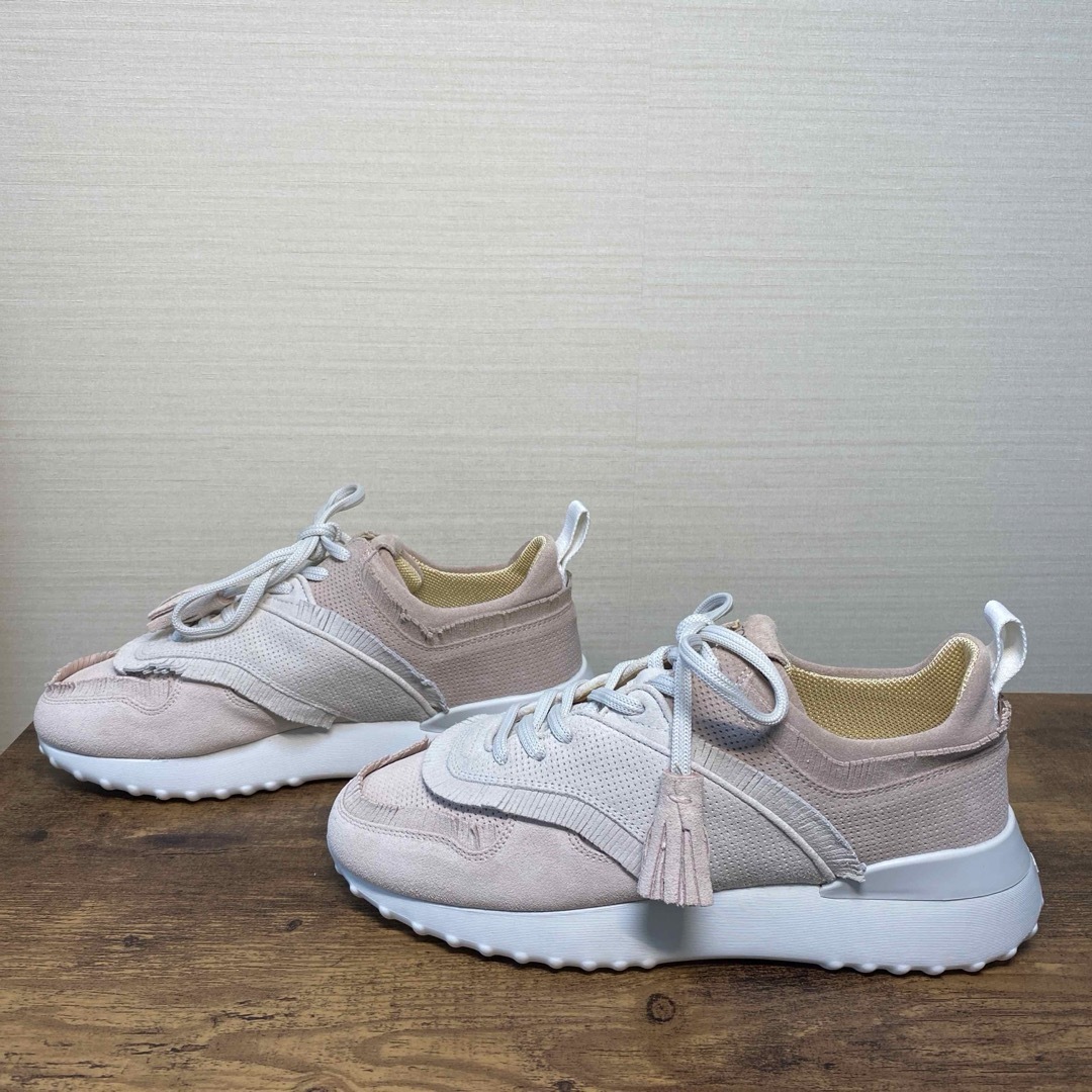 TOD'S - 【新品☆サイズ37】Ciao by TOD'S レザーフリンジ TOD'S - 【新品☆サイズ37】Ciao by TOD'S レザーフリンジ
