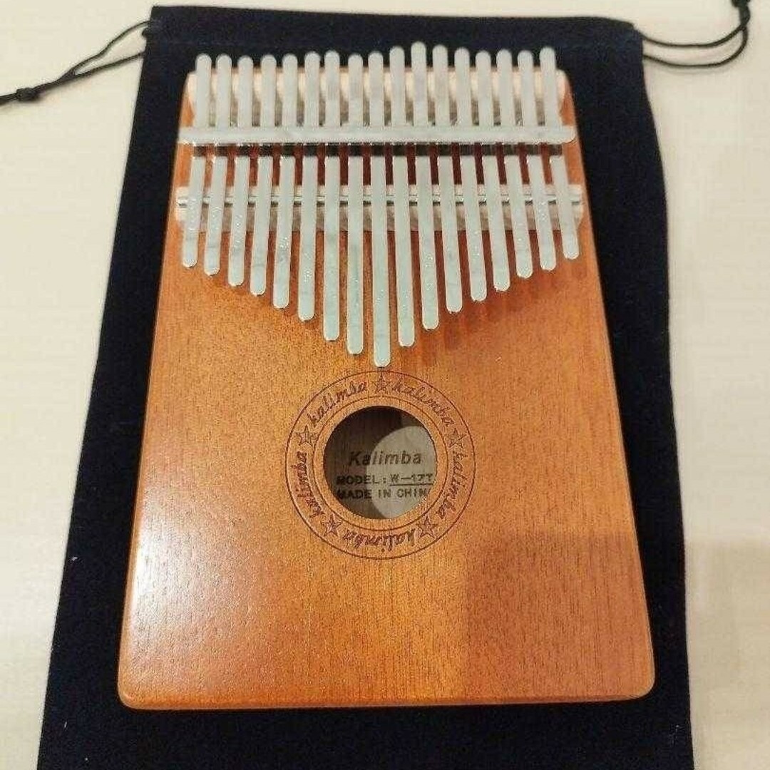 カリンバ kalimba 17キー 簡易教則本付き 楽器の鍵盤楽器(その他)の商品写真