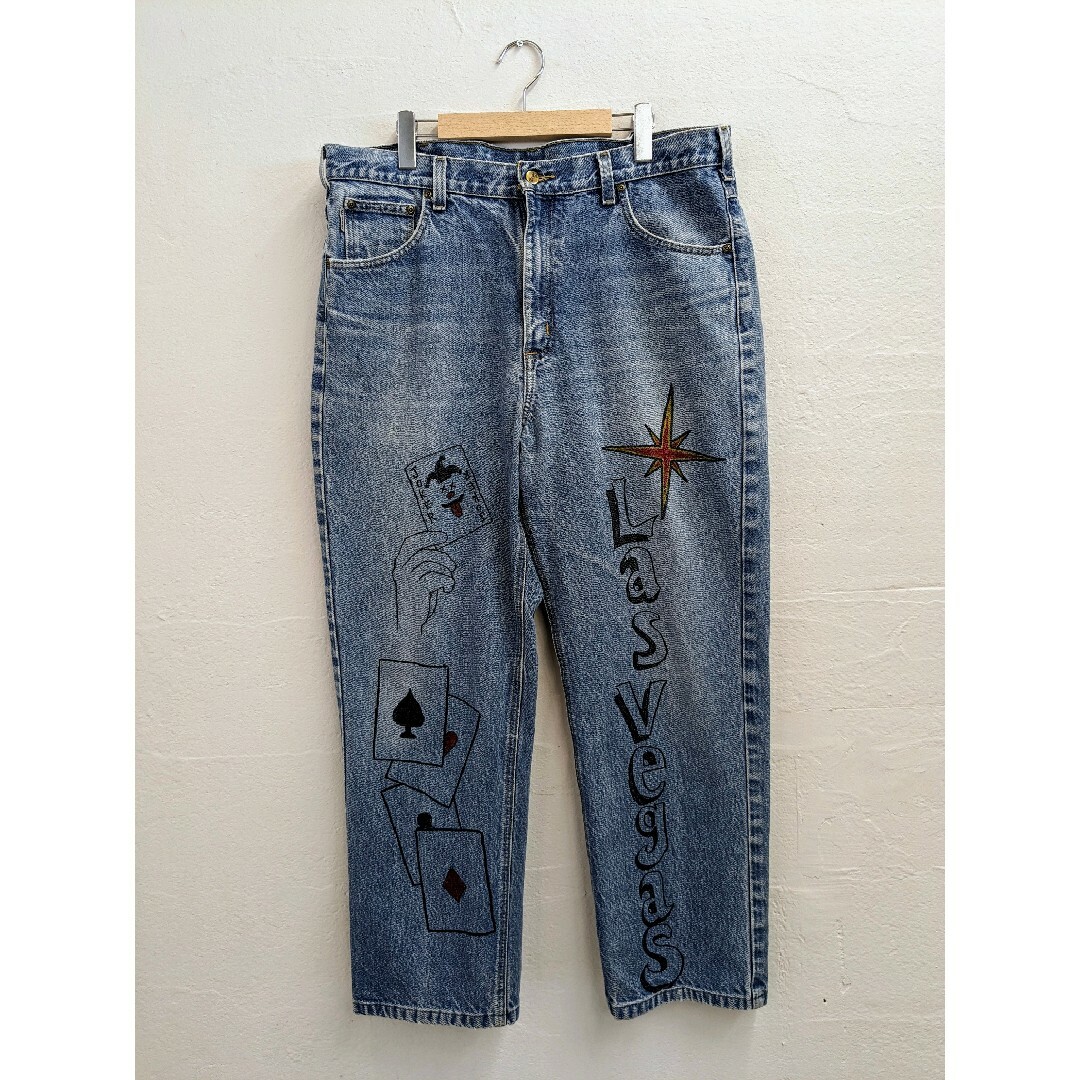 BEAMS(ビームス)のcarhartt painting design denim pants メンズのパンツ(デニム/ジーンズ)の商品写真