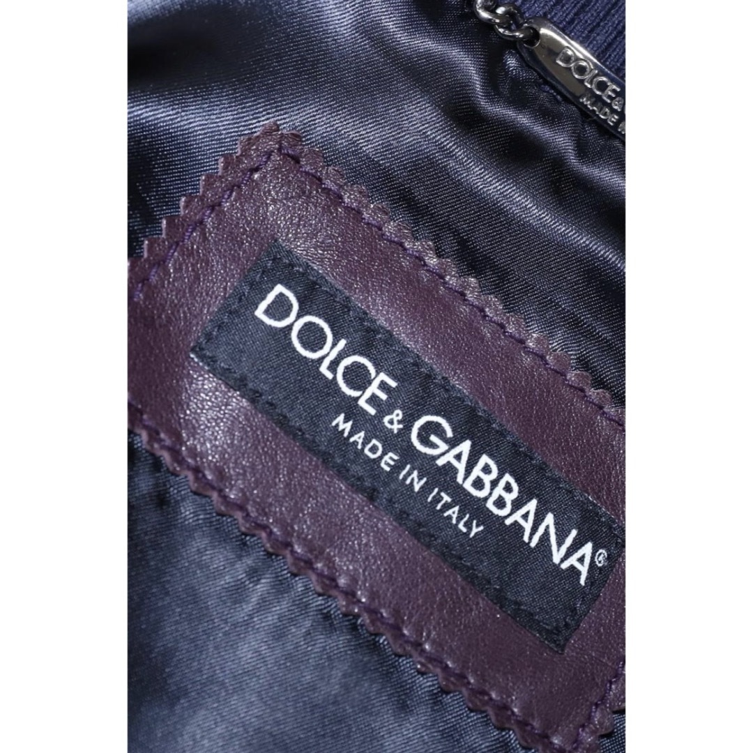 DOLCE&GABBANAラムレザージャケット メンズのジャケット/アウター(レザージャケット)の商品写真