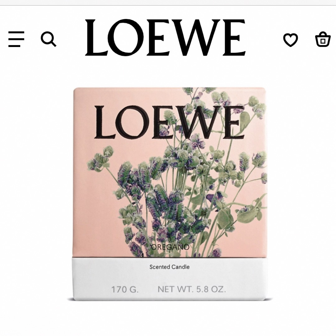 LOEWE(ロエベ)のLOEWE  キャンドル  新品 レディースのファッション小物(その他)の商品写真