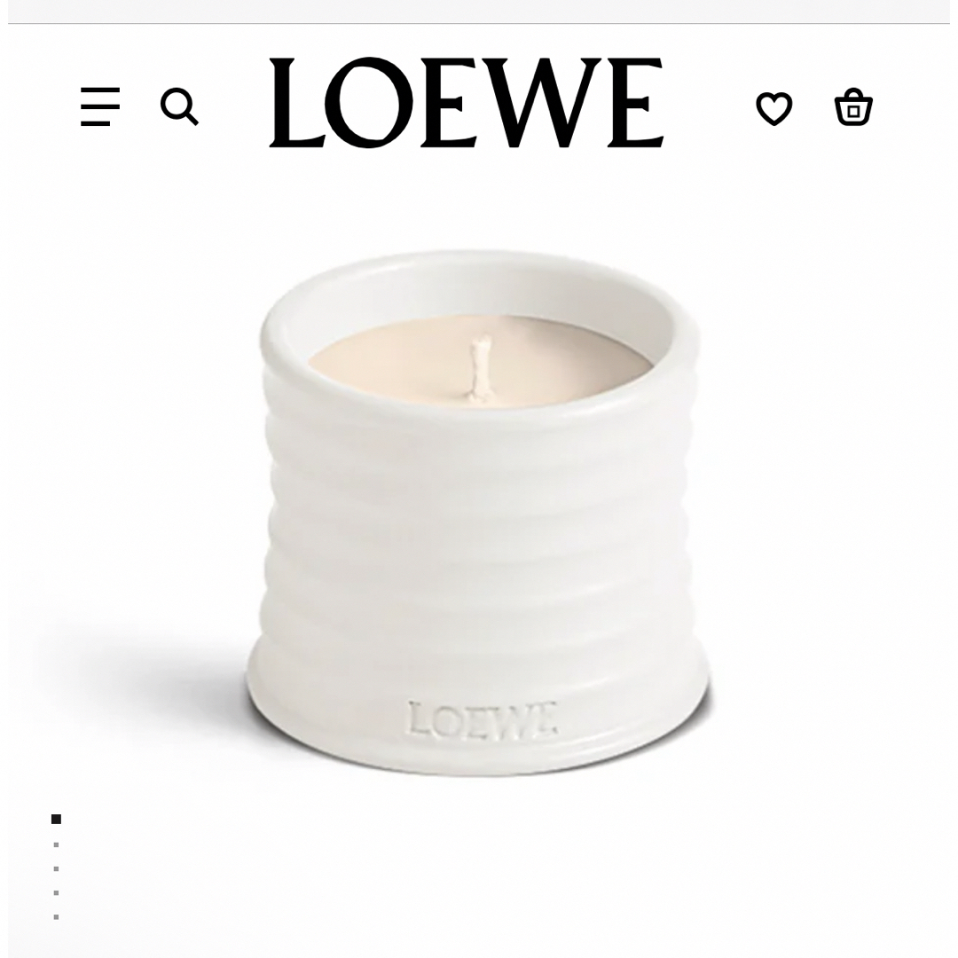 LOEWE(ロエベ)のLOEWE  キャンドル  新品 レディースのファッション小物(その他)の商品写真