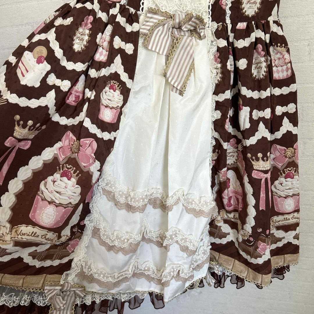 Angelic Pretty(アンジェリックプリティー)のF4 新品　アンジェリックプリティ　cream princess ワンピース レディースのワンピース(ひざ丈ワンピース)の商品写真