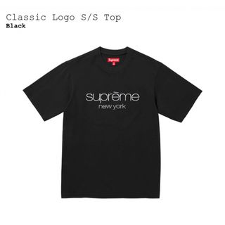 シュプリーム(Supreme)のSupreme Classic Logo S/S Top "Black" L(Tシャツ/カットソー(半袖/袖なし))