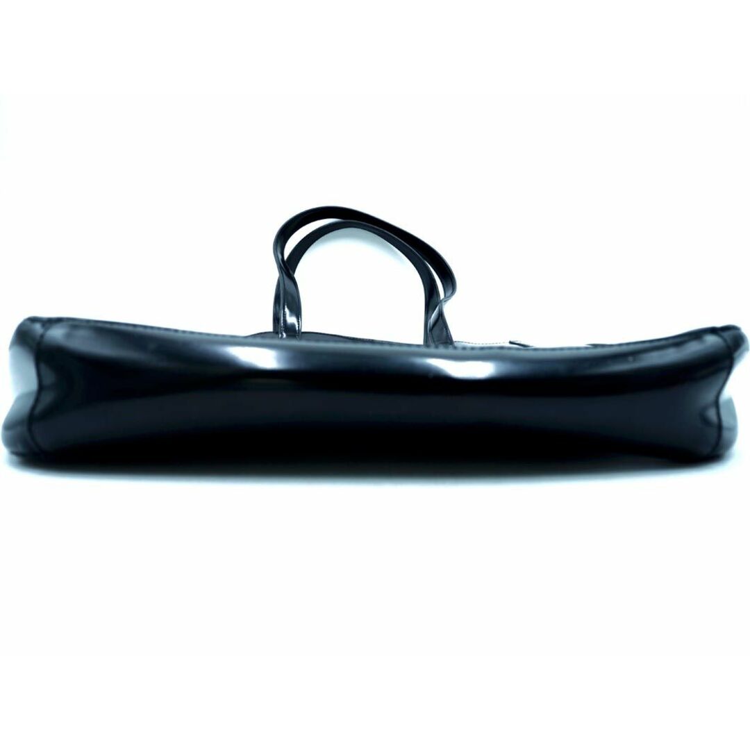 GIVENCHY(ジバンシィ)のGIVENCHY ジバンシイ エナメル トート バッグ 黒 ■■ レディース レディースのバッグ(トートバッグ)の商品写真