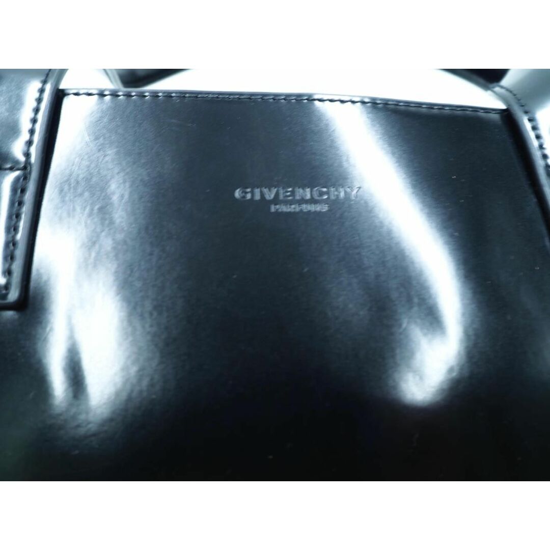 GIVENCHY(ジバンシィ)のGIVENCHY ジバンシイ エナメル トート バッグ 黒 ■■ レディース レディースのバッグ(トートバッグ)の商品写真