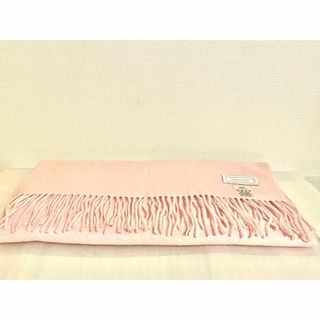 Cashmere World カシミヤ100% ストール ライトピンク 未使用(マフラー/ショール)