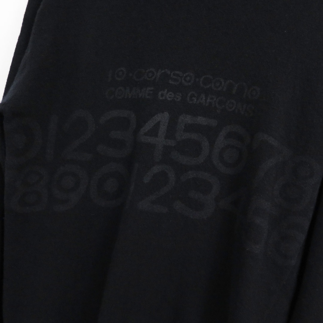 COMME des GARCONS HOMME PLUS(コムデギャルソンオムプリュス)の2002 コムデギャルソン コルソコモ ロゴ ウール ニット メンズのトップス(ニット/セーター)の商品写真