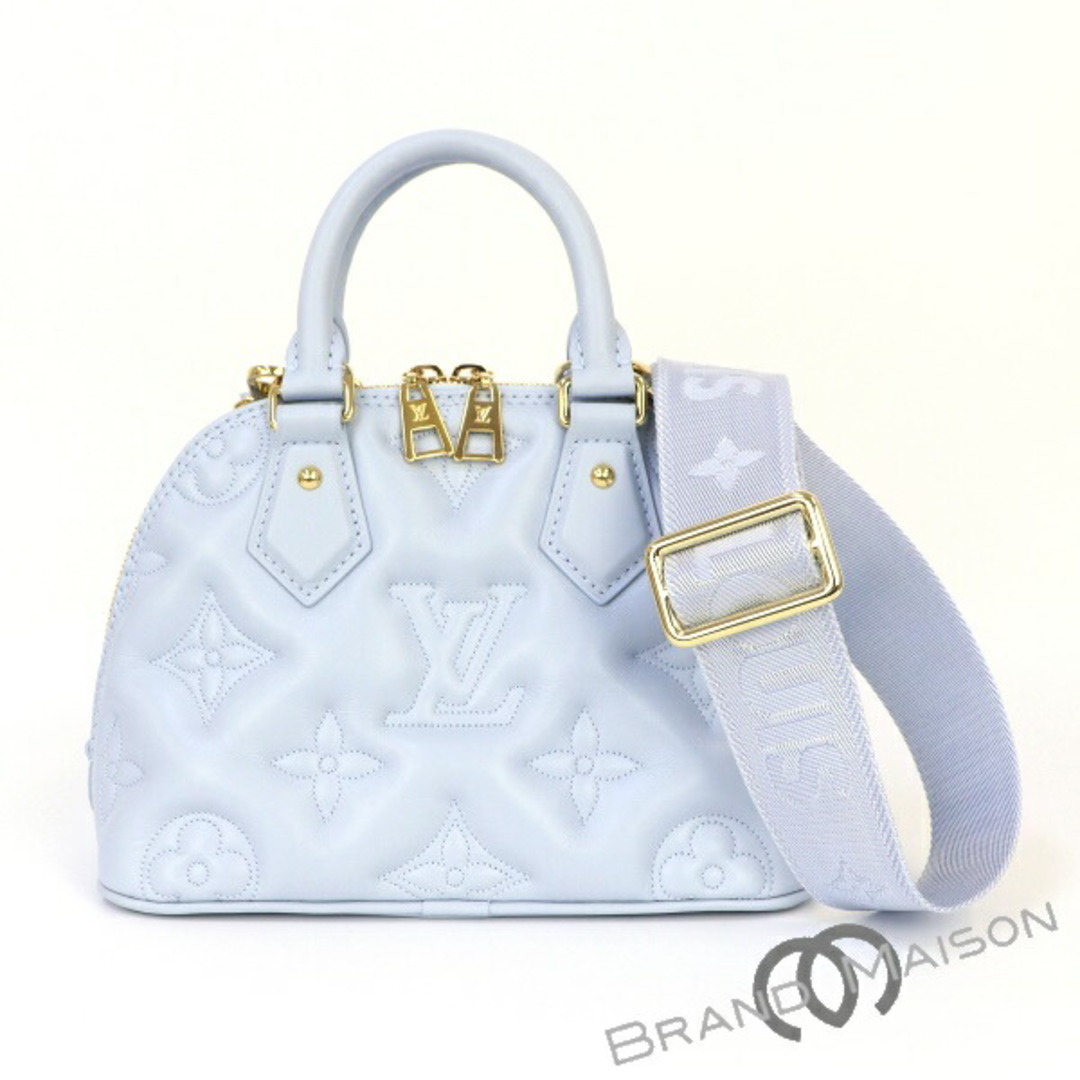 LOUIS VUITTON(ルイヴィトン)の新品同様【ルイ・ヴィトン】アルマ・ソフトBB/M59822/バブルグラム/ブルーグラシエール/LOUIS VUITTON/ハンドバッグ/ショルダーバッグ【中古】 レディースのバッグ(その他)の商品写真