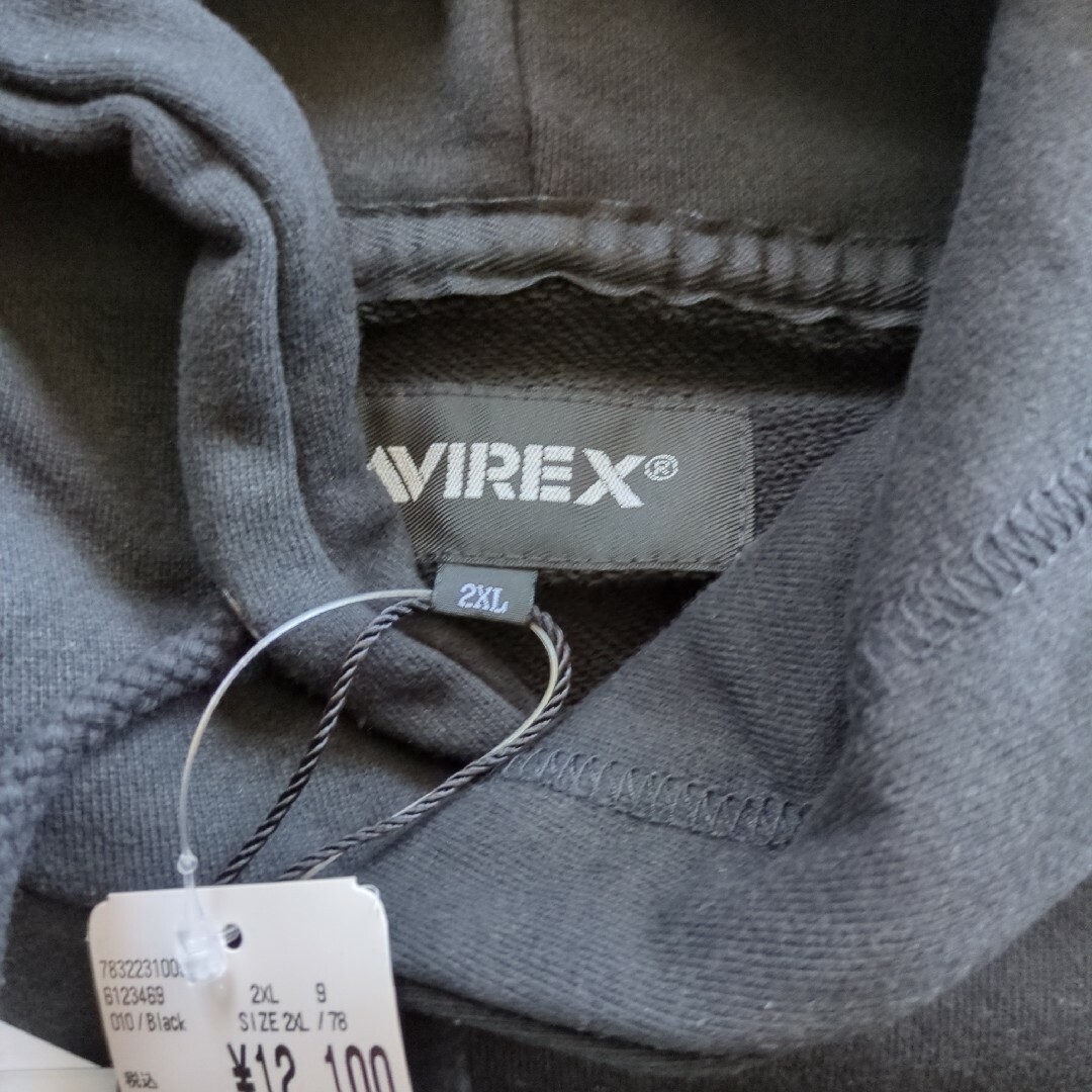 AVIREX(アヴィレックス)の大きいサイズ AVIREXパーカー 2XL メンズのトップス(パーカー)の商品写真