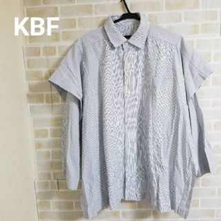 KBF - KBF  BIGレイヤードライクシャツ