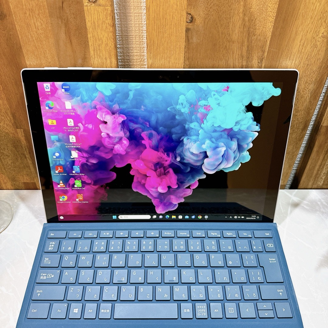 【美品】Surface Pro 5☘m3第7世代☘メモリ4GB☘SSD128GB