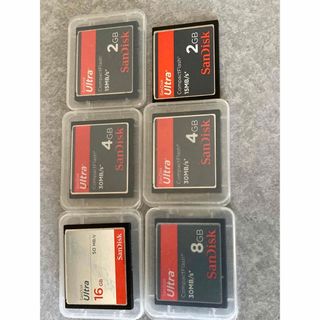 SanDisk - コンパクトフラッシュ　16GB 8GB 4GB 2GB 