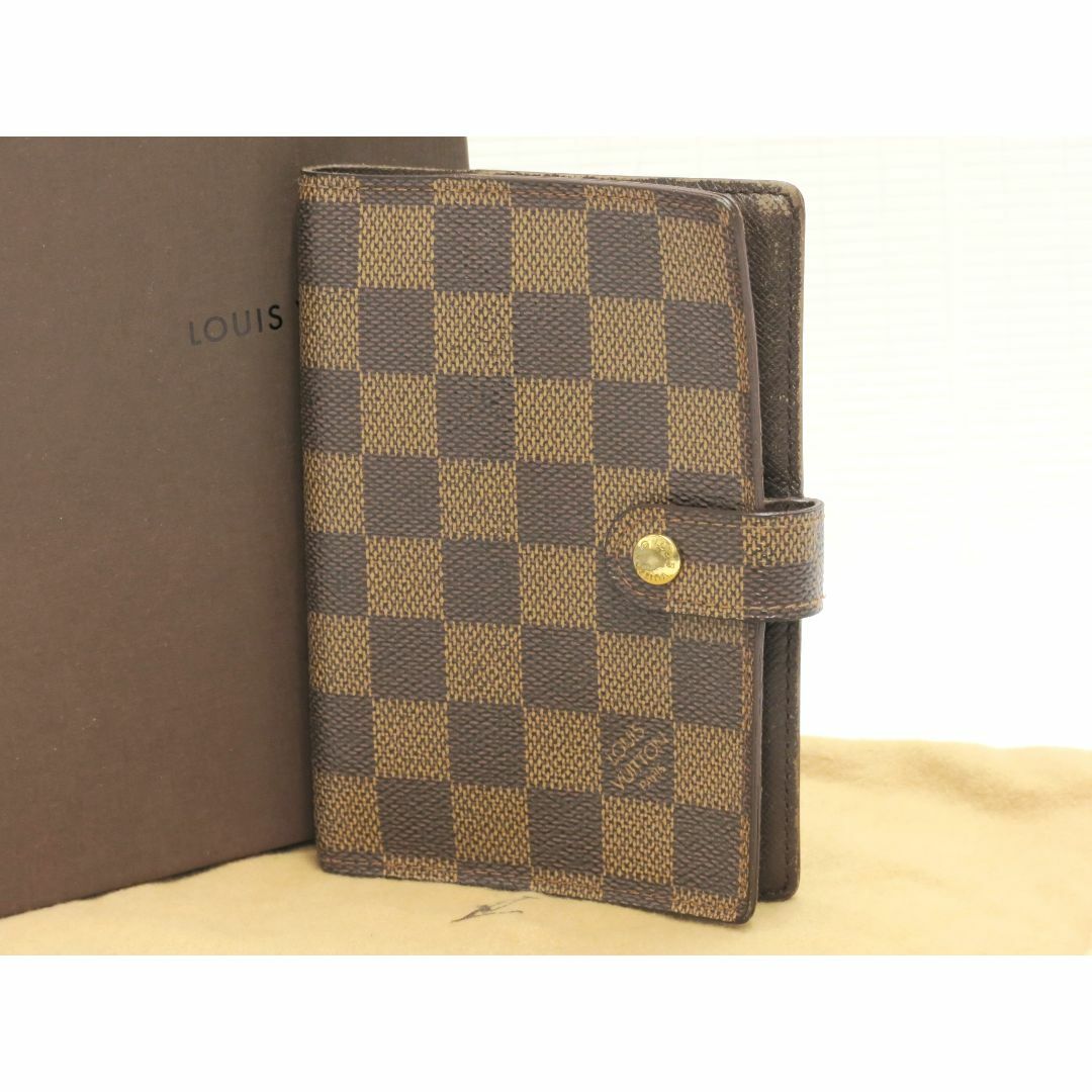 LOUIS VUITTON - ルイヴィトン　ダミエエベヌ　手帳カバー　N20700　18681006