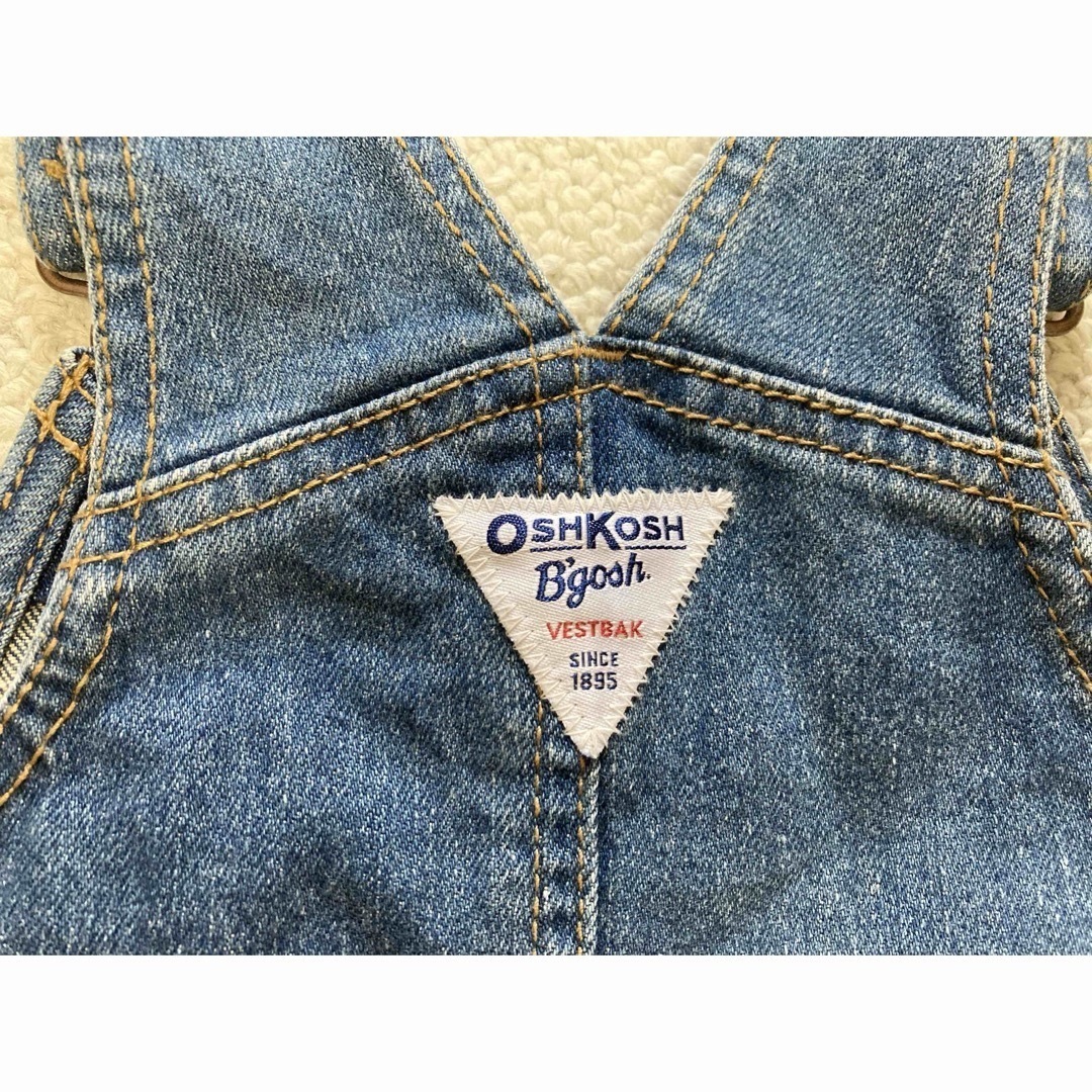 OshKosh(オシュコシュ)のオシュコシュ　oshkosh   オーバーオール　80 キッズ/ベビー/マタニティのベビー服(~85cm)(パンツ)の商品写真