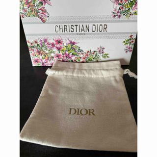 クリスチャンディオール(Christian Dior)のクリスチャンディオール　巾着　保存袋　新品未使用　送料込み(ポーチ)