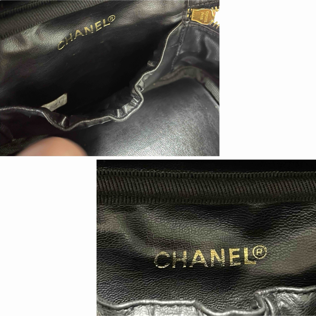 CHANEL(シャネル)の【CHANEL】可愛いピコローレバニティ☆化粧ポーチ☆使いやすさ抜群!人気！ レディースのファッション小物(ポーチ)の商品写真