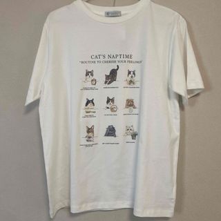 新品未使用　猫Tシャツ　送料込み