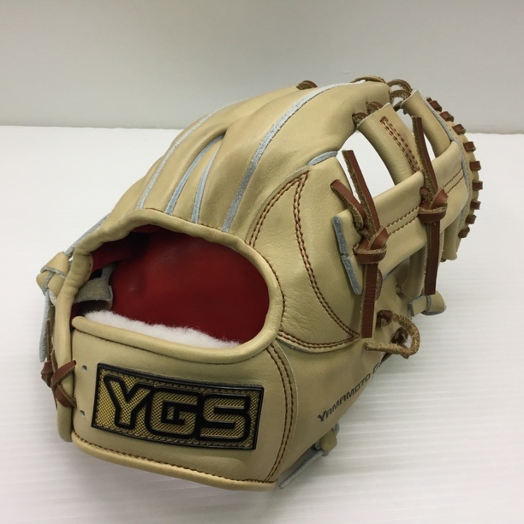 中古品 YGS 山本グラブスタジオ 硬式 内野手用グローブ 664K 右投用 9609 スポーツ/アウトドアの野球(グローブ)の商品写真