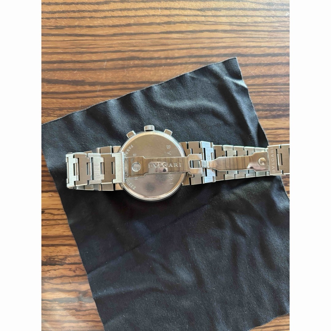 BVLGARI(ブルガリ)のブルガリ時計 クロノグラフ メンズ オート 黒文字盤 BB38SSCH 自動巻き メンズの時計(腕時計(アナログ))の商品写真