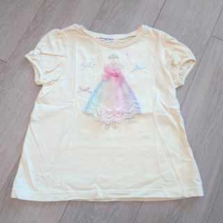 エニィファム(anyFAM)の＊美品＊エニィファムキッズ プリンセスモチーフ半袖Tシャツ  130(Tシャツ/カットソー)