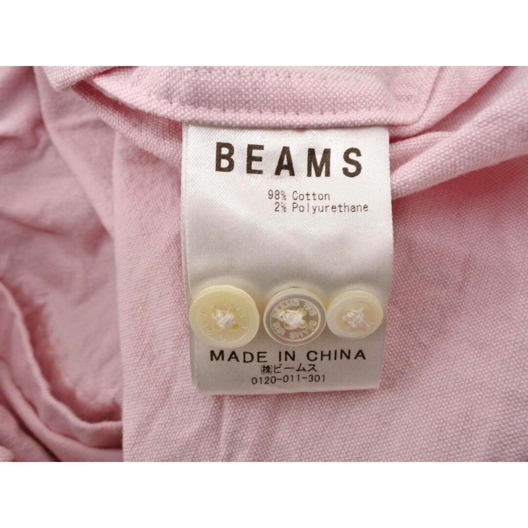 BEAMS(ビームス)のBEAMS ビームス シャツ sizeM/ピンク ■◇ メンズ メンズのトップス(シャツ)の商品写真