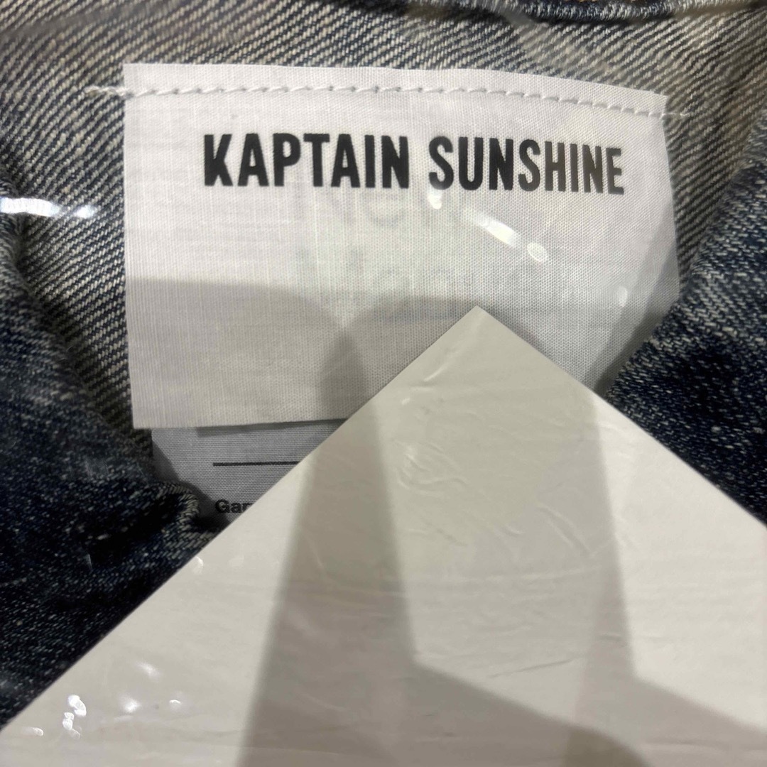 NEW MANUAL × KAPTAIN SUNSHINE デニムジャケット メンズのジャケット/アウター(Gジャン/デニムジャケット)の商品写真