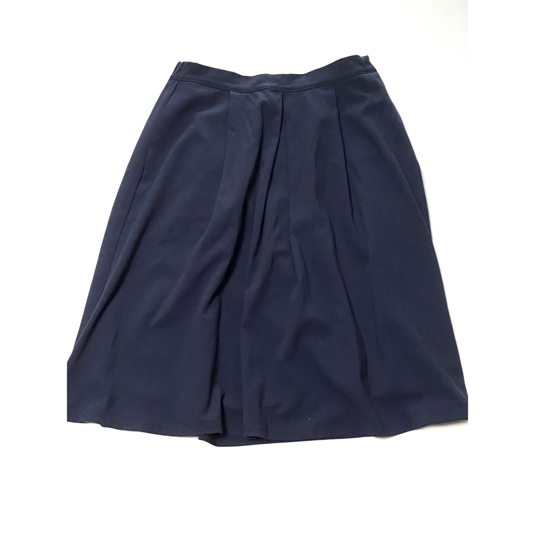 LEPSIM(レプシィム)のLEPSIM   膝丈スカート　ネイビー レディースのスカート(ひざ丈スカート)の商品写真