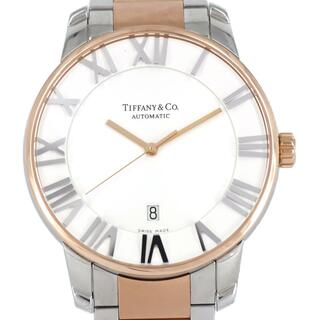 ティファニー(Tiffany & Co.)のティファニー アトラス コンビ Z1810.68.15A21A00A SSxGP 自動巻(腕時計(アナログ))