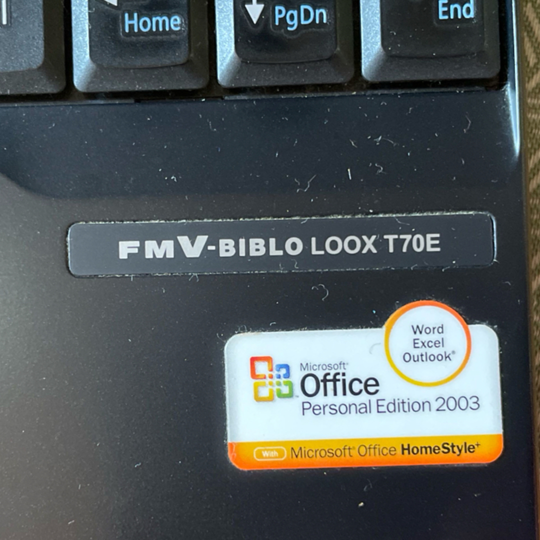 富士通(フジツウ)のWindowsXP パソコン　FMVーBIBLO   LOOX T70E スマホ/家電/カメラのPC/タブレット(ノートPC)の商品写真