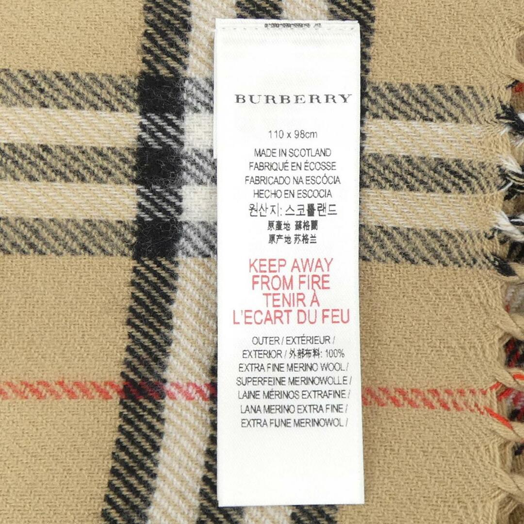 BURBERRY(バーバリー)のバーバリー BURBERRY ブランケット レディースのジャケット/アウター(毛皮/ファーコート)の商品写真