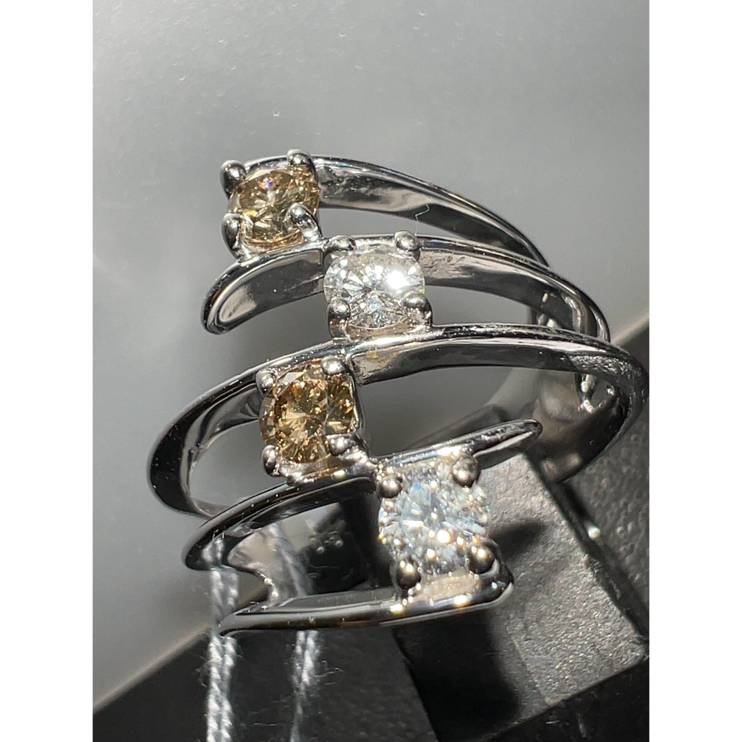 「大特価」K18WGダイヤモンドリング　KS4164  YMRB レディースのアクセサリー(リング(指輪))の商品写真