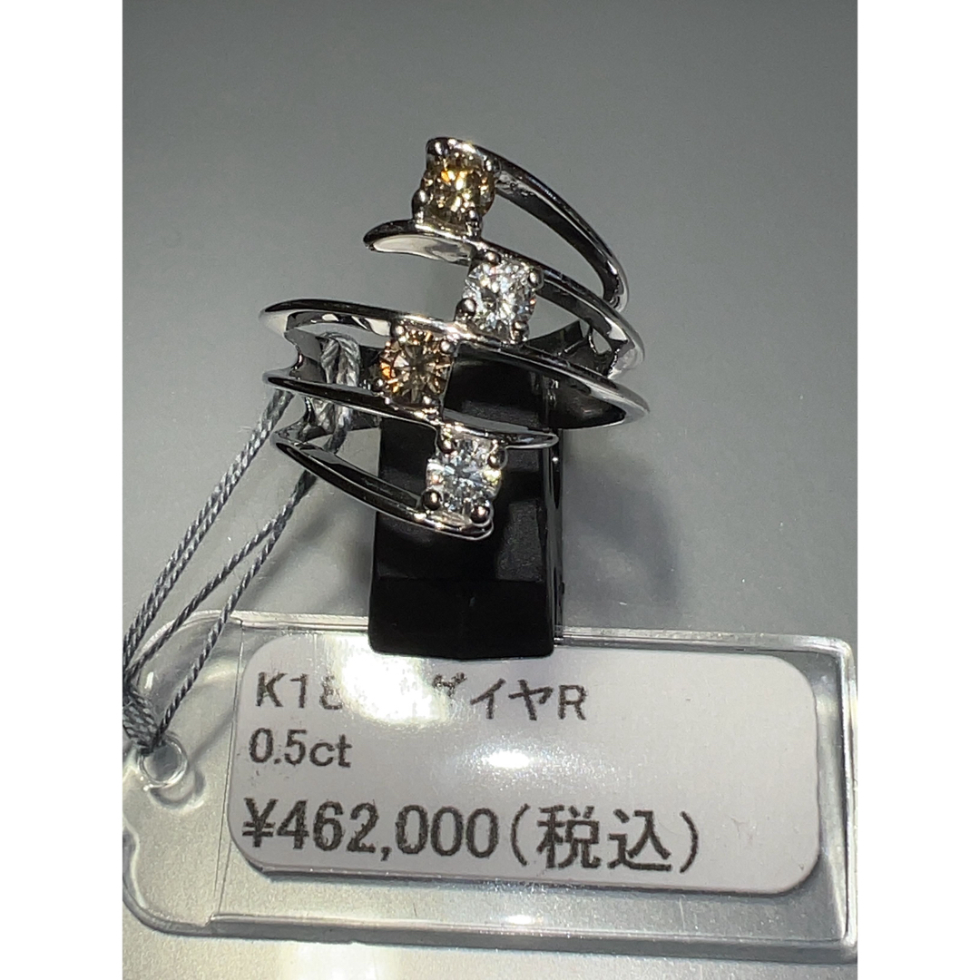 「大特価」K18WGダイヤモンドリング　KS4164  YMRB レディースのアクセサリー(リング(指輪))の商品写真