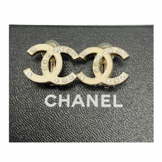 シャネル(CHANEL)の⭐️良品⭐️ シャネル ココマーク ラインストーン イヤリング(イヤリング)