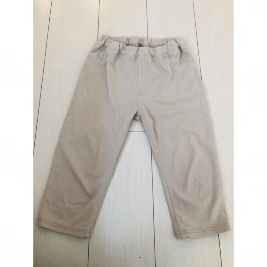 MUJI (無印良品)(ムジルシリョウヒン)の無印 ズボン 130 キッズ/ベビー/マタニティのキッズ服男の子用(90cm~)(パンツ/スパッツ)の商品写真