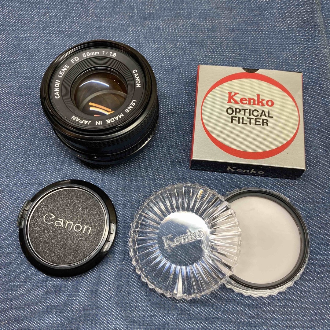 Canon(キヤノン)の【Mえ1272】キヤノン Canon NENS FD 50mm 1:1.8 スマホ/家電/カメラのカメラ(その他)の商品写真