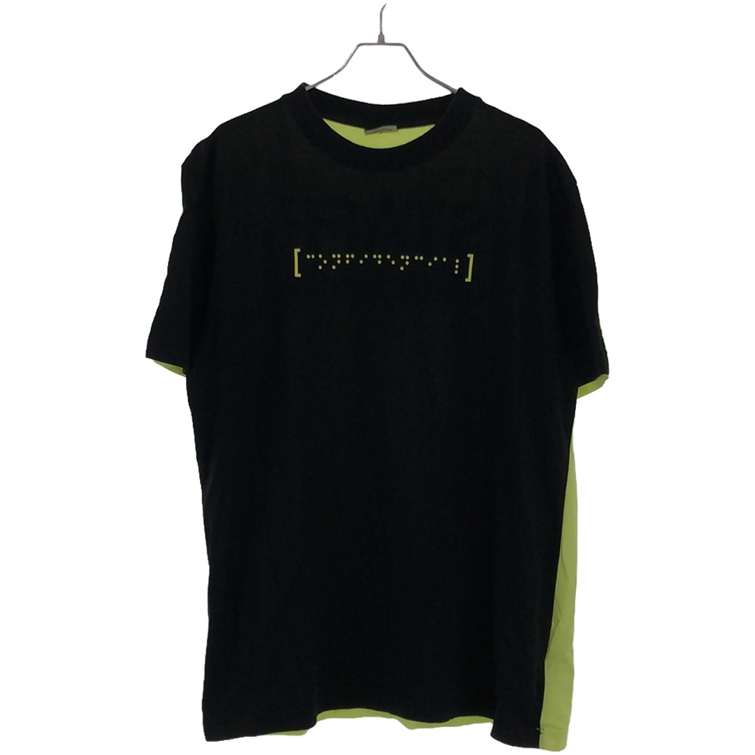MARCELO BURLON(マルセロブロン)のMARCELO BURLON マルセロバーロン 18SS STAFF CONFIDENCIAL TEE スタッフプリントTシャツ ブラック×イエロー XL CMAA018S19001043 メンズのトップス(Tシャツ/カットソー(半袖/袖なし))の商品写真