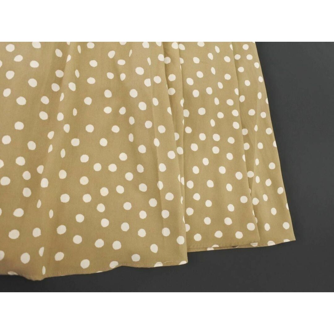 coen(コーエン)のcoen コーエン ドット ロング スカート sizeF/ベージュ ■◇ レディース レディースのスカート(ロングスカート)の商品写真
