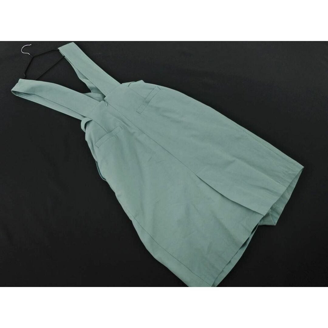 aquagirl(アクアガール)のAG by aquagirl エージーバイアクアガール ジャンパー スカート sizeS/緑 ■◇ レディース レディースのスカート(ミニスカート)の商品写真