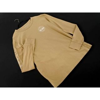 AMERICAN EAGLE アメリカンイーグル バック プリント カットソー sizeS/ベージュ ■◇ メンズ