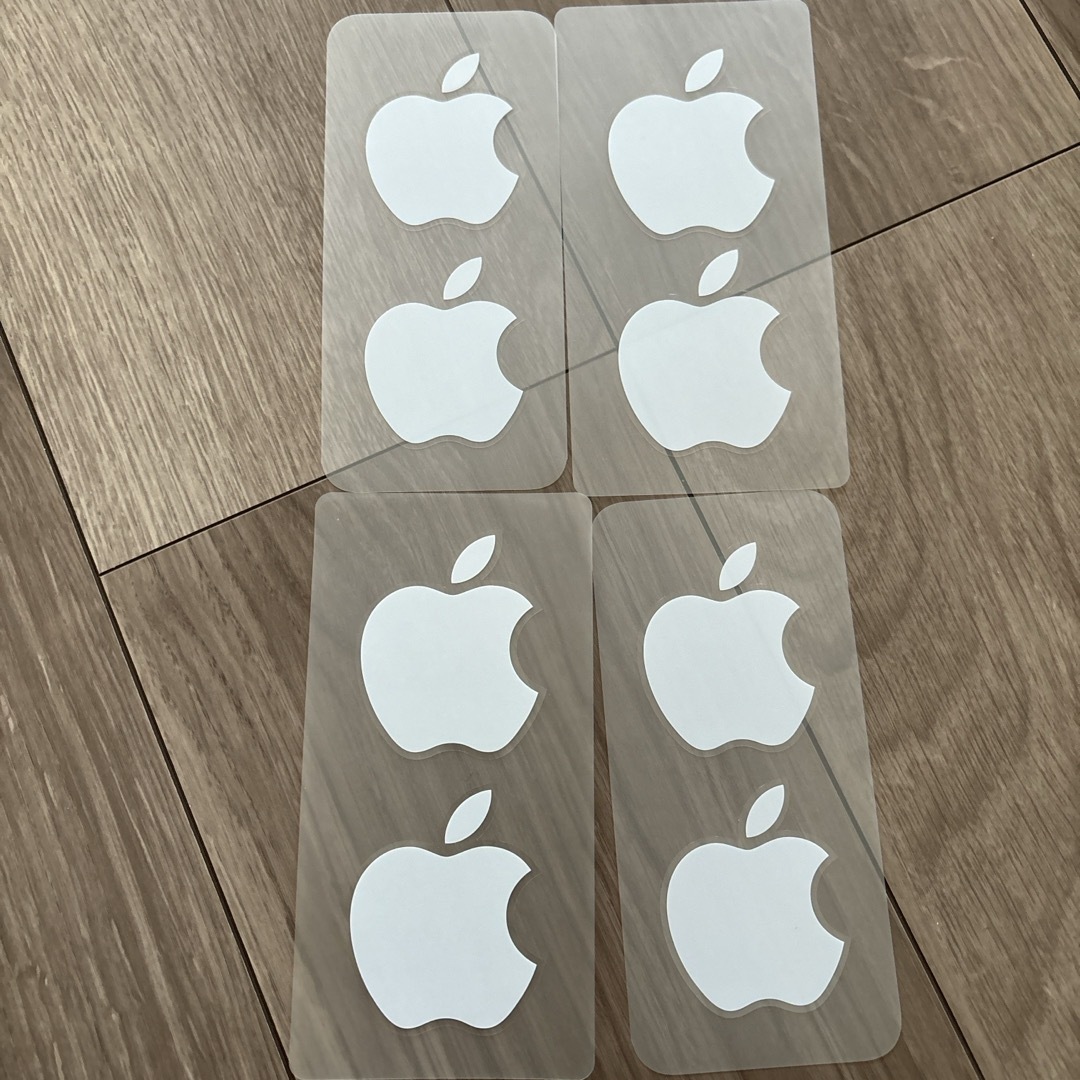 Apple(アップル)のApple シール ステッカー スマホ/家電/カメラのスマホアクセサリー(その他)の商品写真