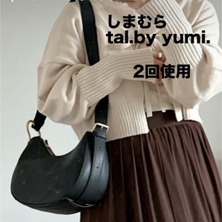 しまむら - 【2回使用】しまむら　tal.by yumi. ハーフムーンショルダーバッグ