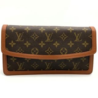 ルイヴィトン(LOUIS VUITTON)のLOUIS VUITTON ルイ・ヴィトン ヴィトン M51810 ポシェット ダム GM クラッチバッグ ブラウン モノグラム キャンバス レディース USED 【中古】(クラッチバッグ)