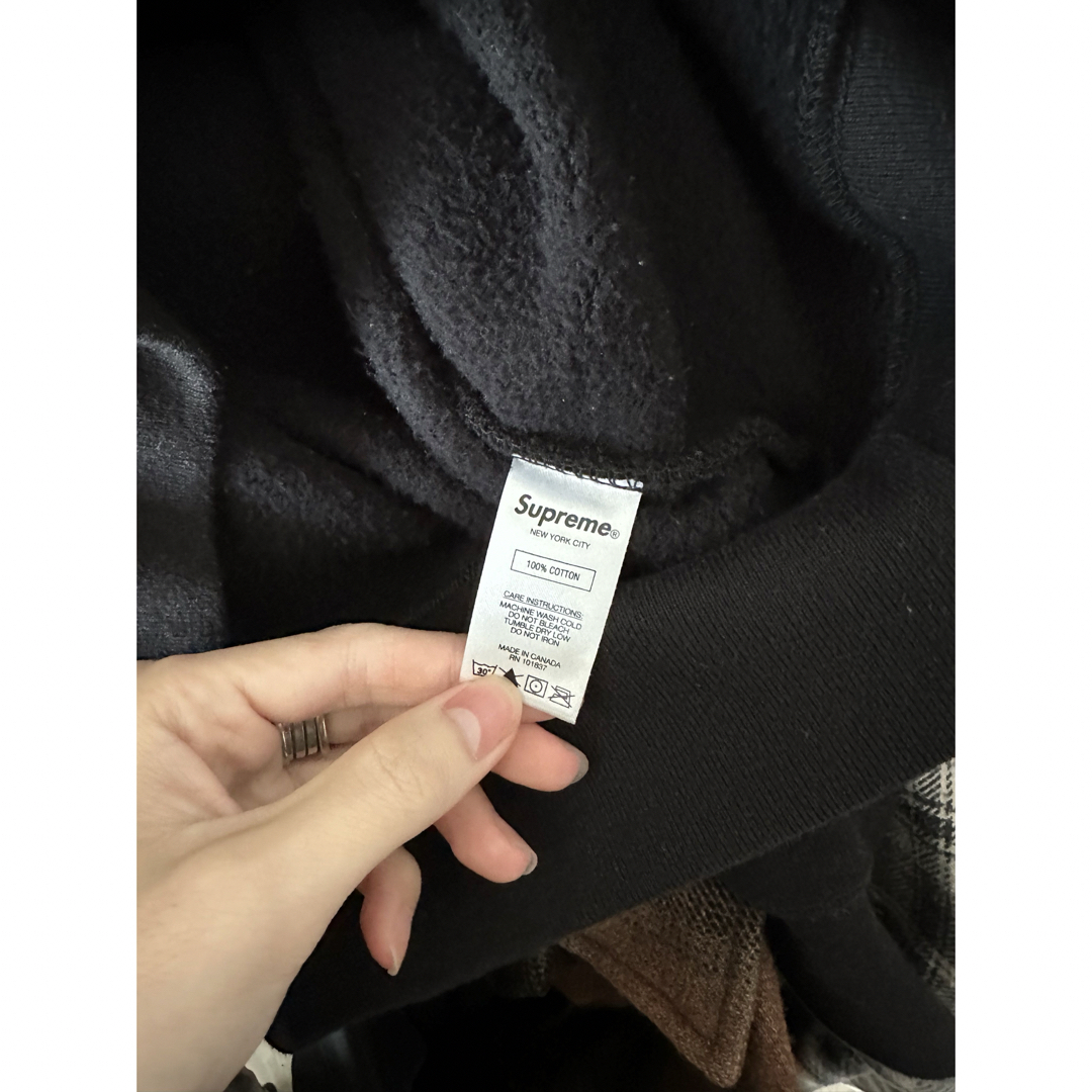 supreme×Yohji Yamamoto スウェット 黒 L supreme×Yohji Yamamoto スウェット 黒 L