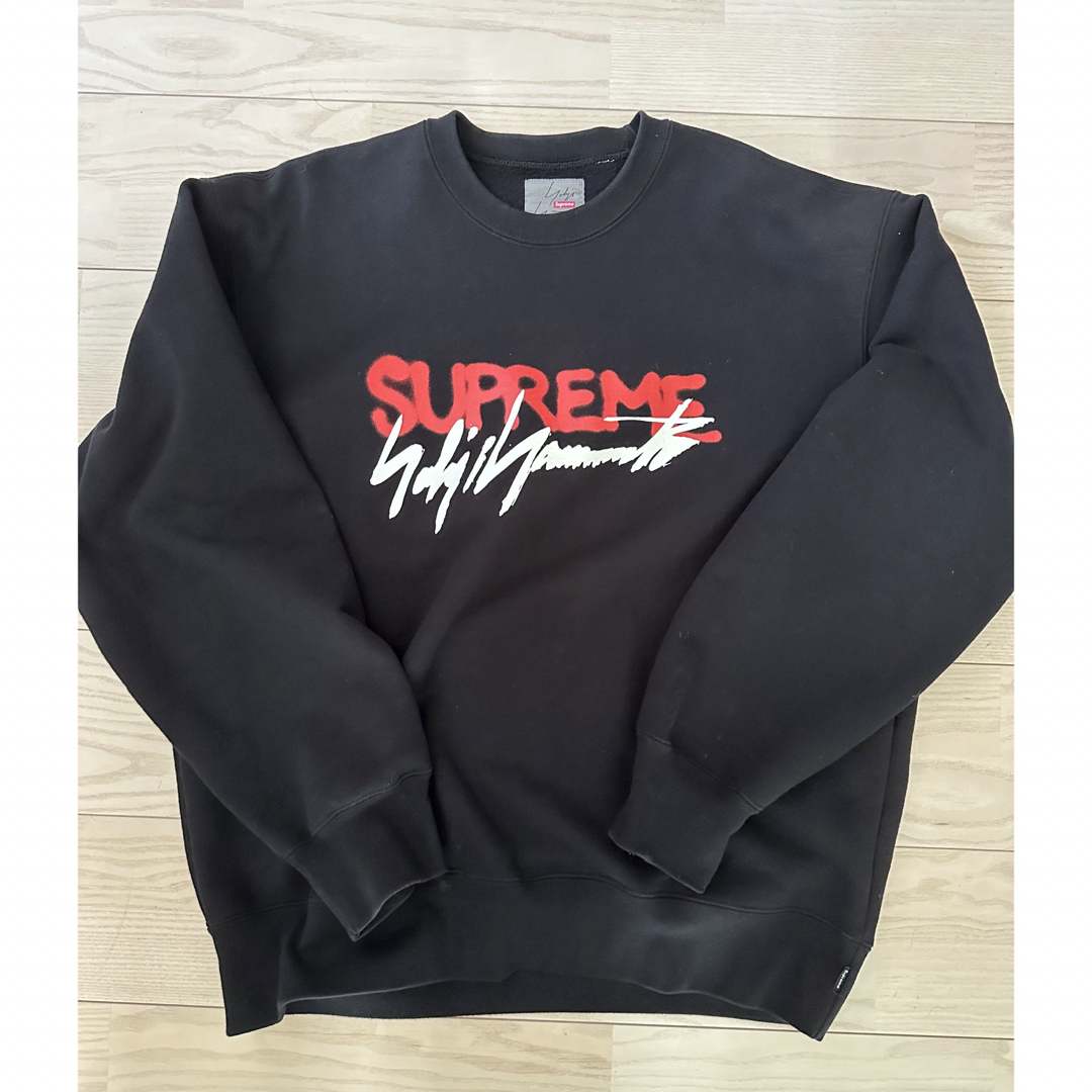 Supreme(シュプリーム)のsupreme×Yohji Yamamoto スウェット 黒 L メンズのトップス(スウェット)の商品写真