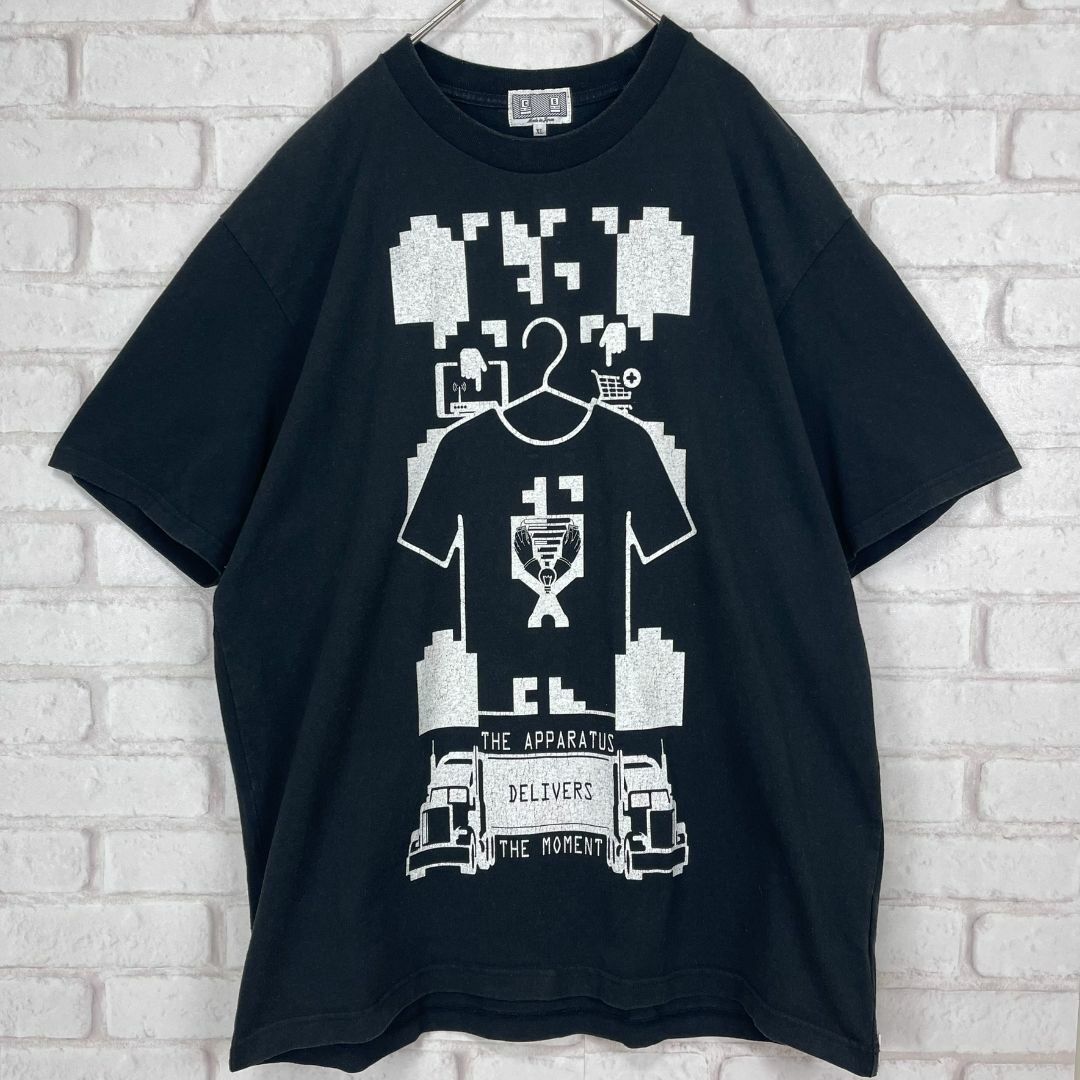 【希少XLサイズ！】C.E／シーイー 両面ブリント グラフィックTシャツ メンズのトップス(Tシャツ/カットソー(半袖/袖なし))の商品写真