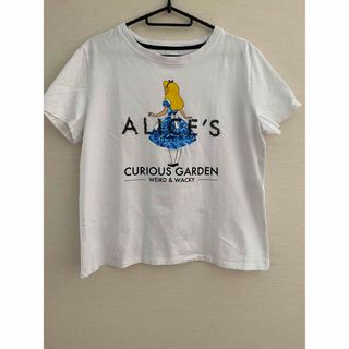 ザラ(ZARA)のZARA アリス　スパンコール　Tシャツ(Tシャツ(半袖/袖なし))